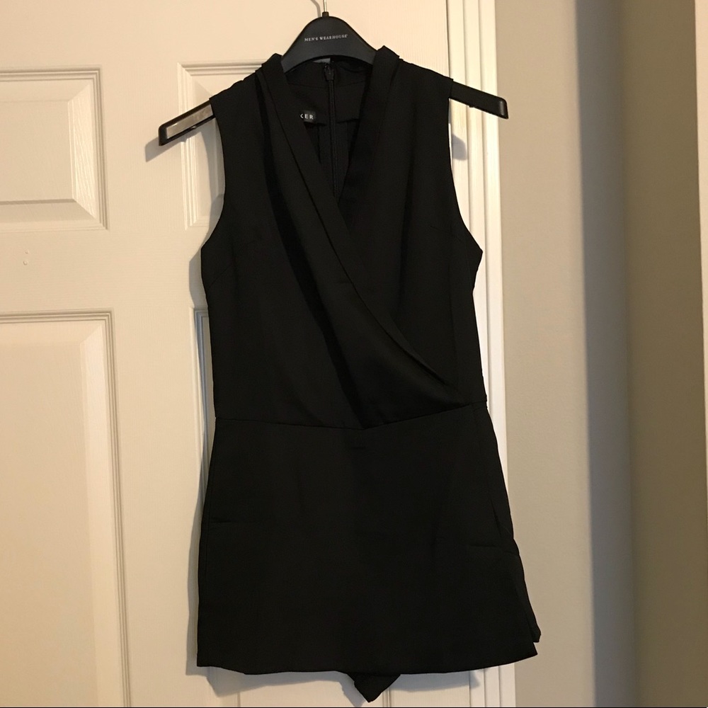 Suit-style Romper